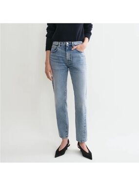 Toteme Light Blue Straight Leg Jeans